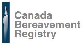 Canada Bereavement Registry