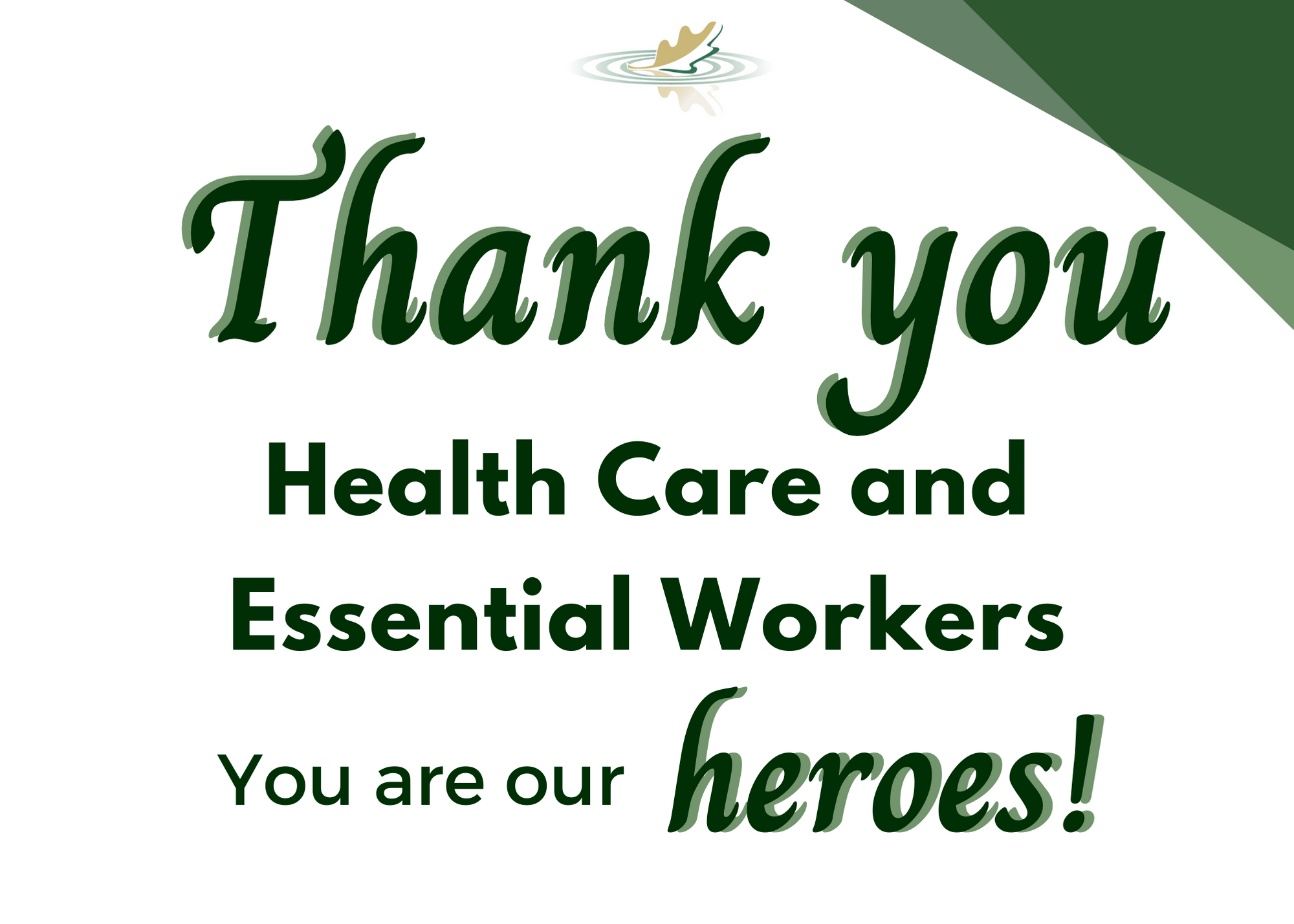 Thank You Health Care Workers - COVID19 - 2020