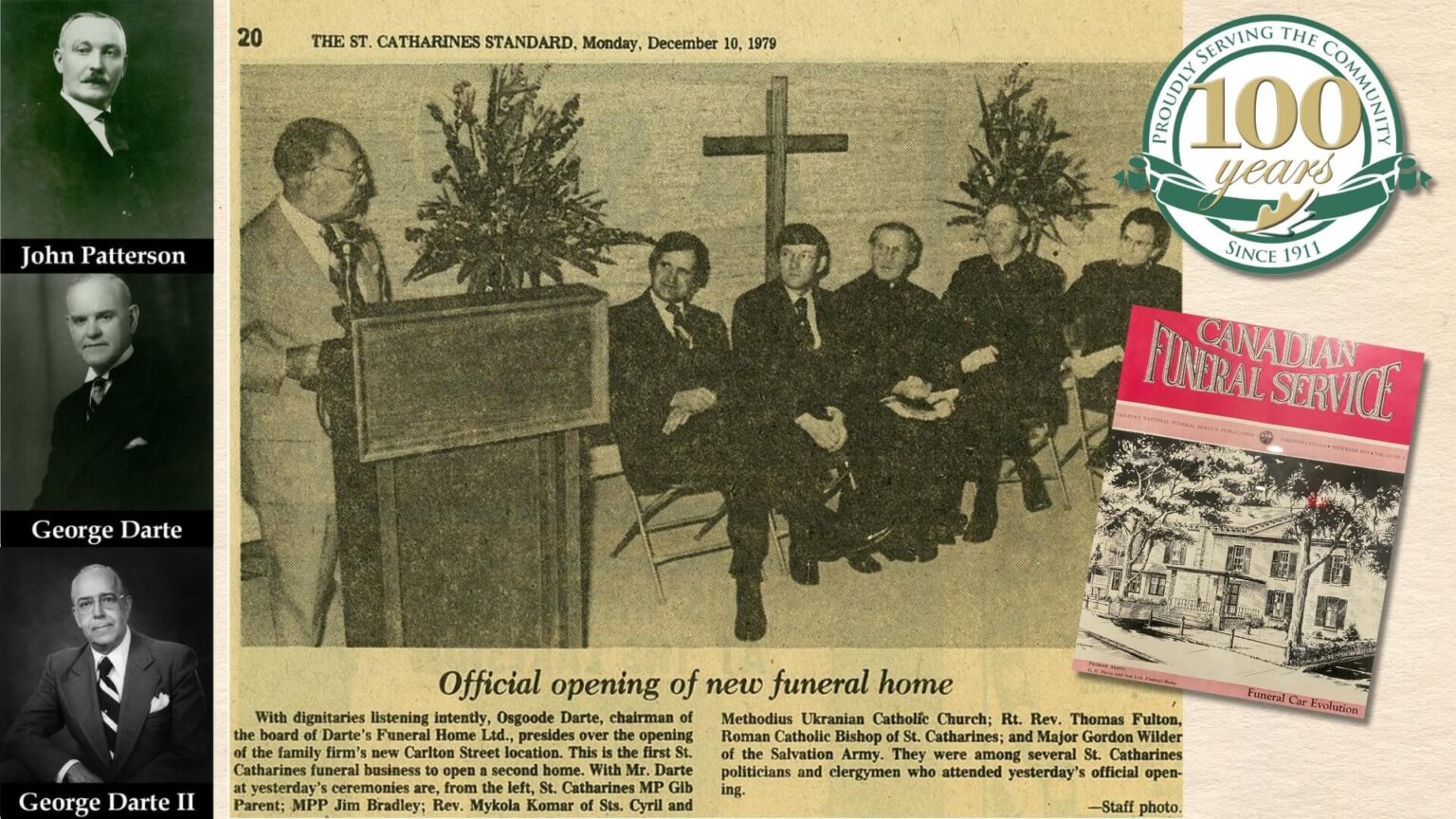 About Us - George Darte Funeral Home & Cremation Centre